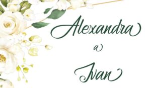 Alexandra a Ivan Ožďany 2023