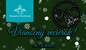 360Videobúdka Kúpele Dudince Vianočný večierok 2024