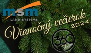 MSM LAND 360 Vianočný večierok